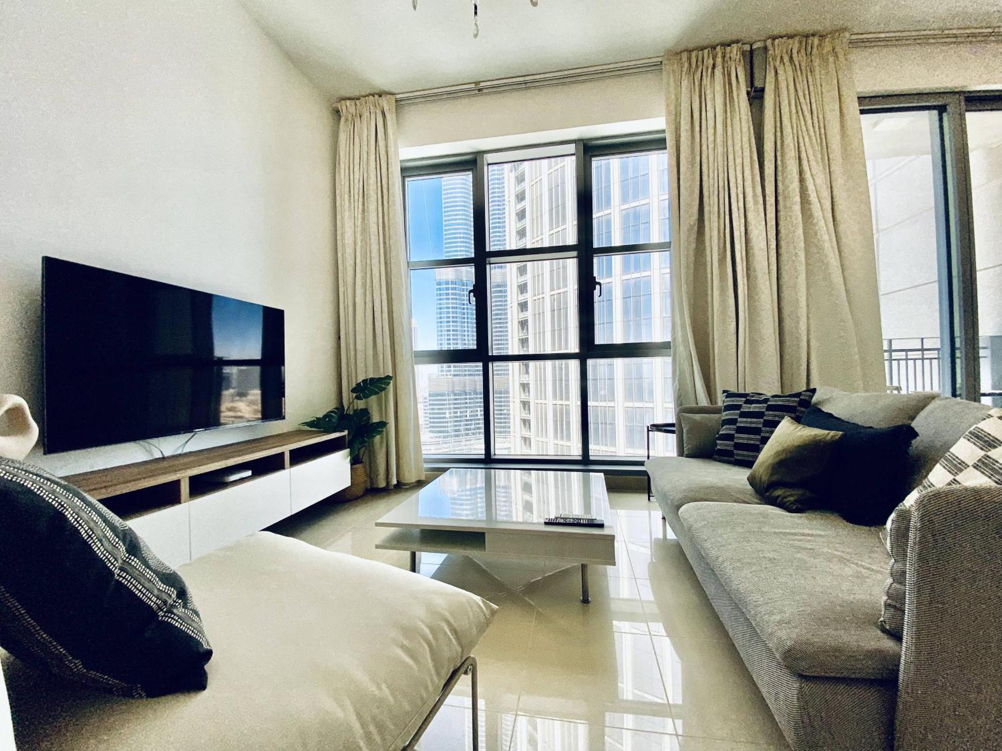 Lux Bnb Standpoint Tower Burj & Fountain Views Dubai Eksteriør bilde