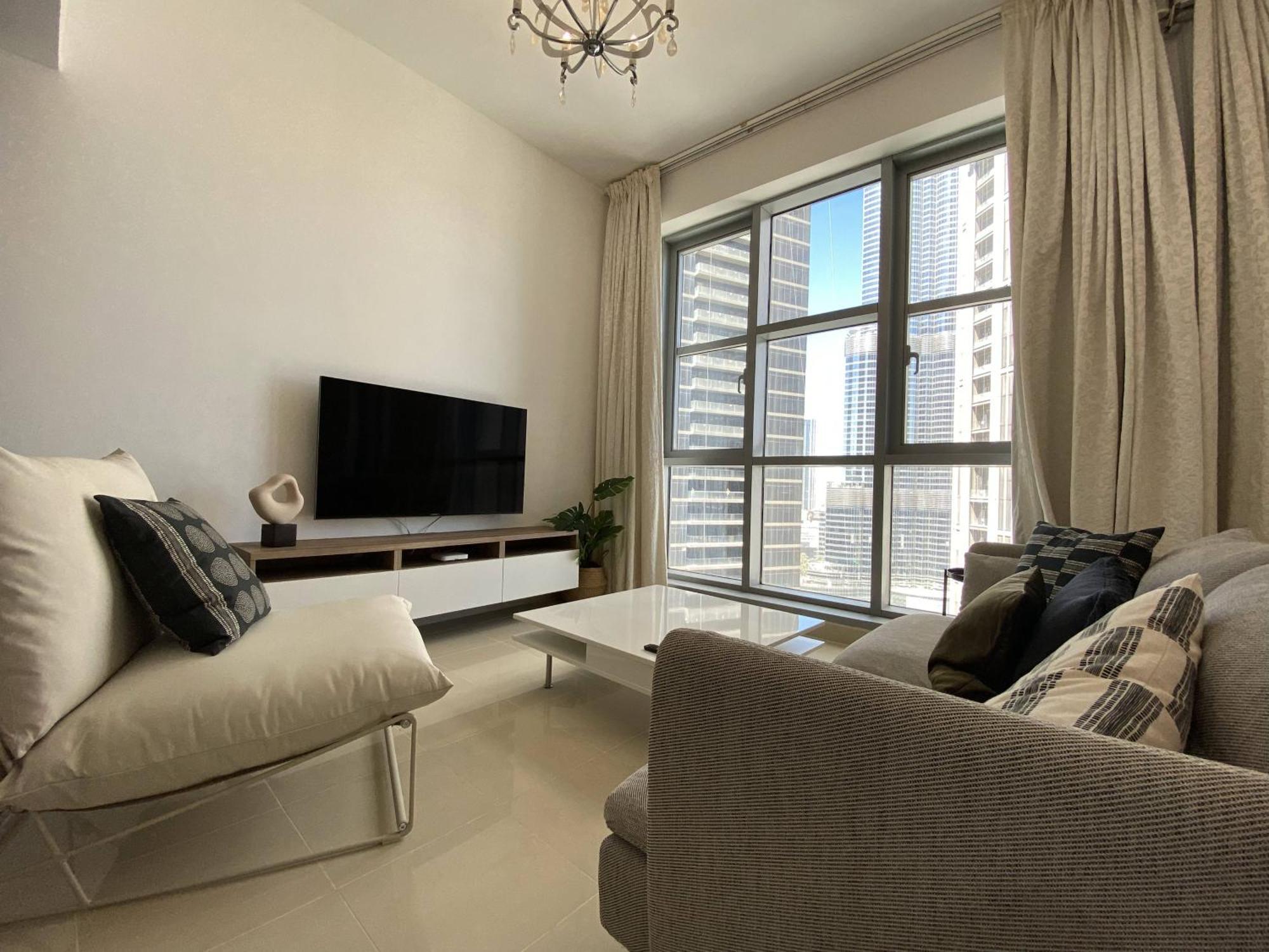 Lux Bnb Standpoint Tower Burj & Fountain Views Dubai Eksteriør bilde