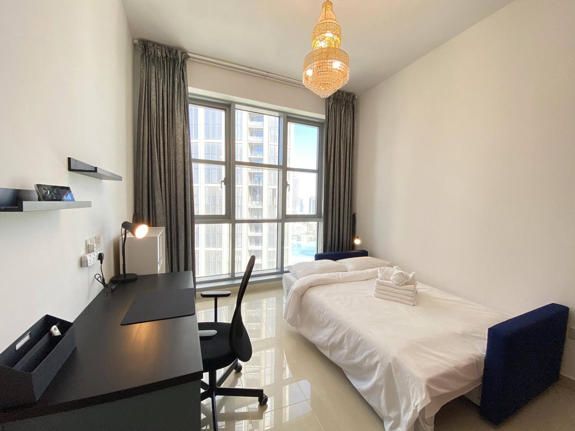 Lux Bnb Standpoint Tower Burj & Fountain Views Dubai Eksteriør bilde