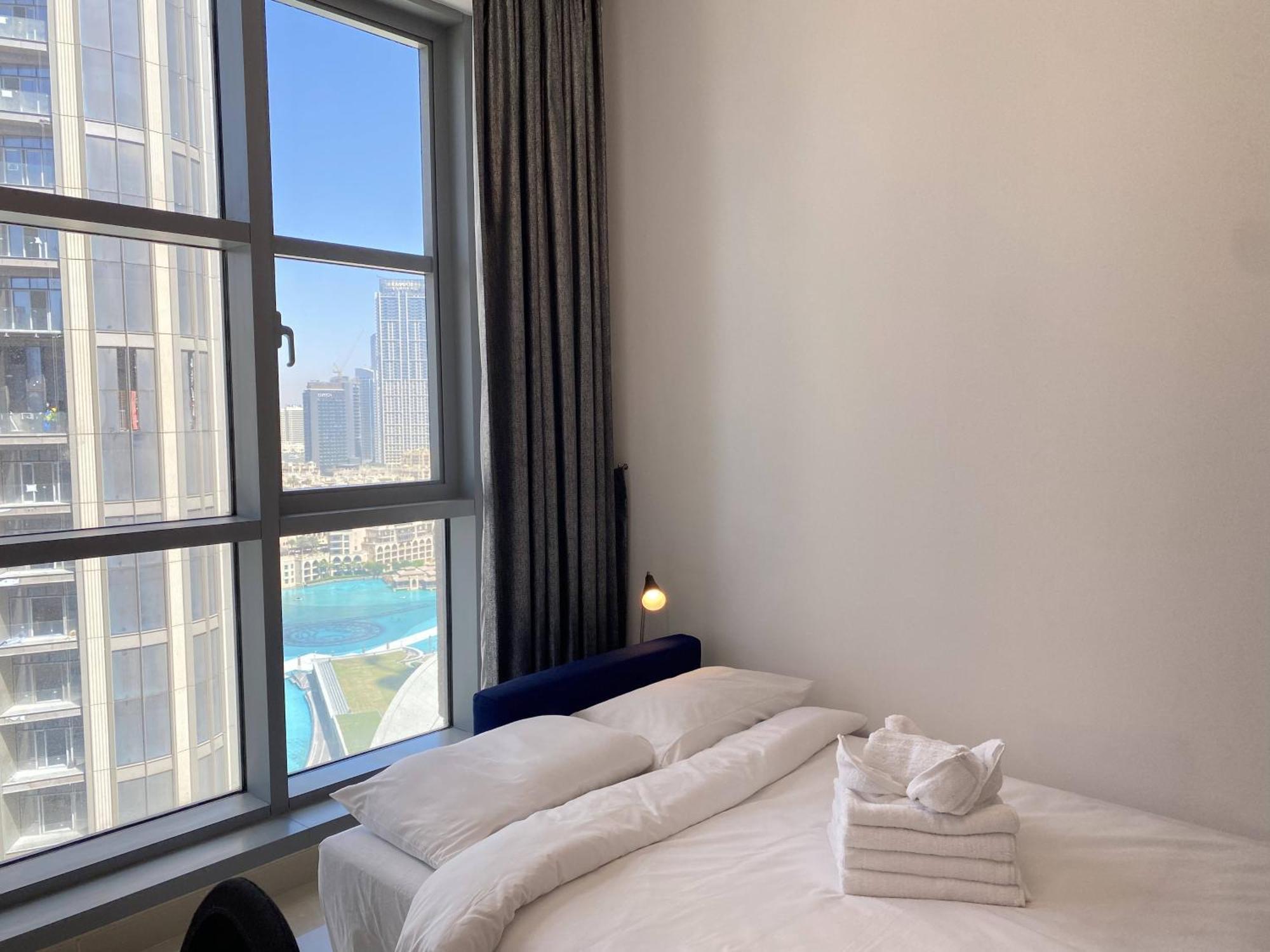 Lux Bnb Standpoint Tower Burj & Fountain Views Dubai Eksteriør bilde