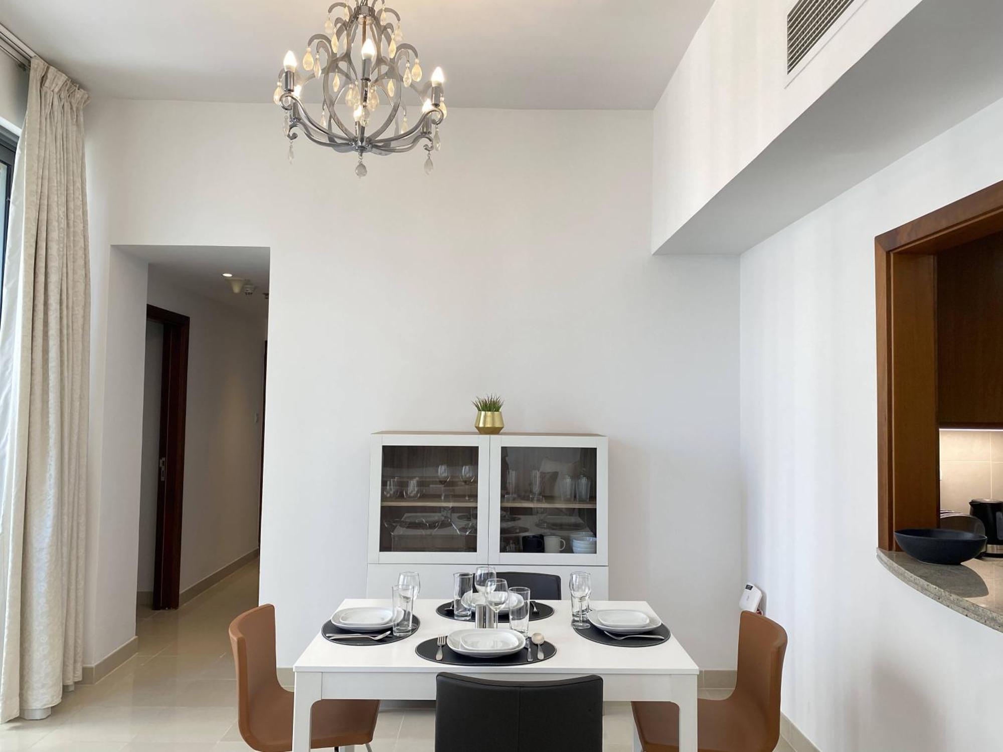 Lux Bnb Standpoint Tower Burj & Fountain Views Dubai Eksteriør bilde